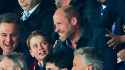 Prince William Says He s On My Best Behavior for Prince George 575