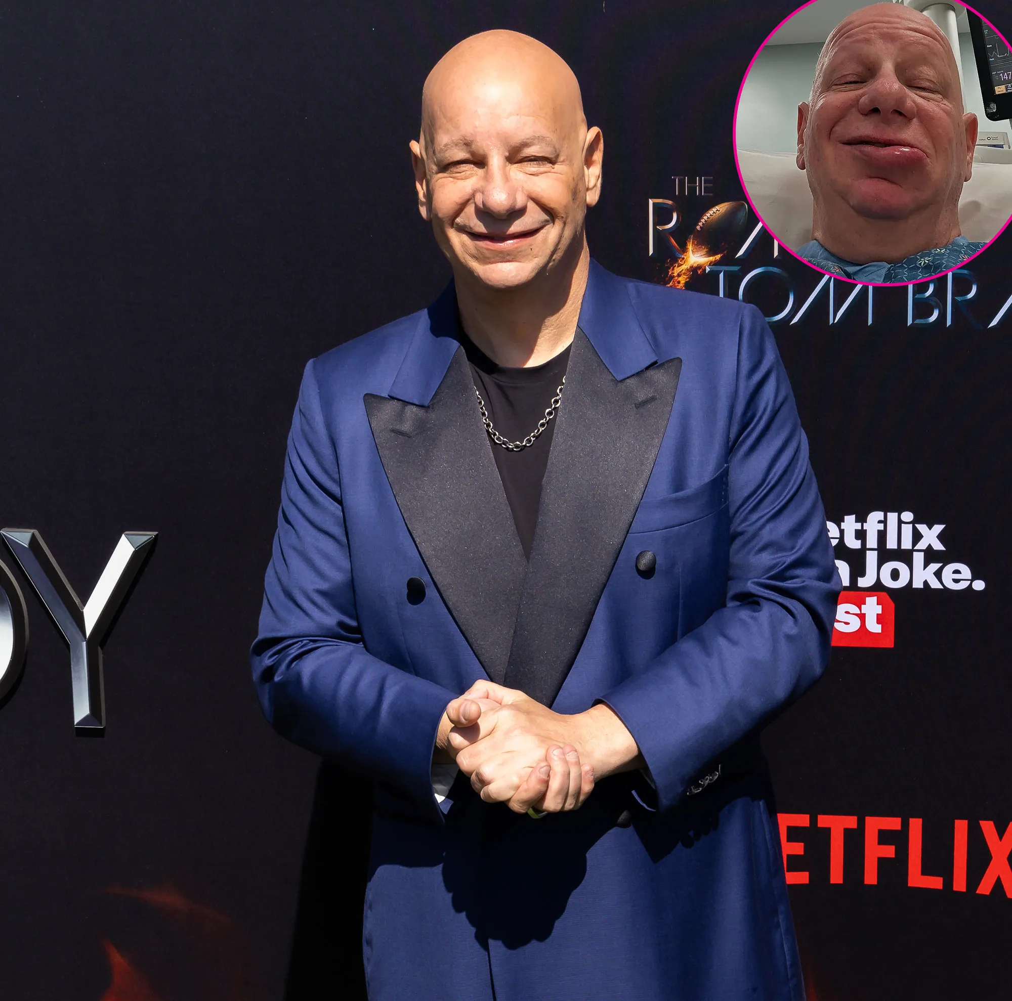 Promo Comedian Jeff Ross Shares Pics From Hospitalization After Allergic Reaction