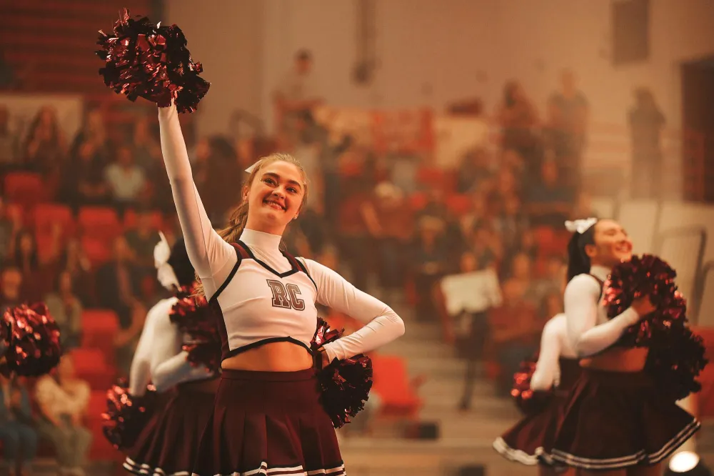 Ransom Canyon s Garrett Lizzy and Andrew Answer Love Triangle Questions Ahead of Season 2 958 Lizzy Greene