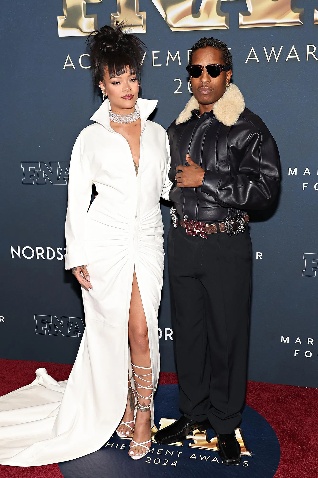Rihanna and ASAP Rockys Swaggy Couple Style See the Photos