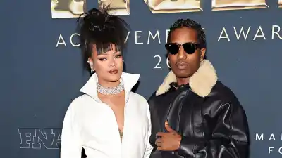 Rihanna and ASAP Rockys Swaggy Couple Style See the Photos