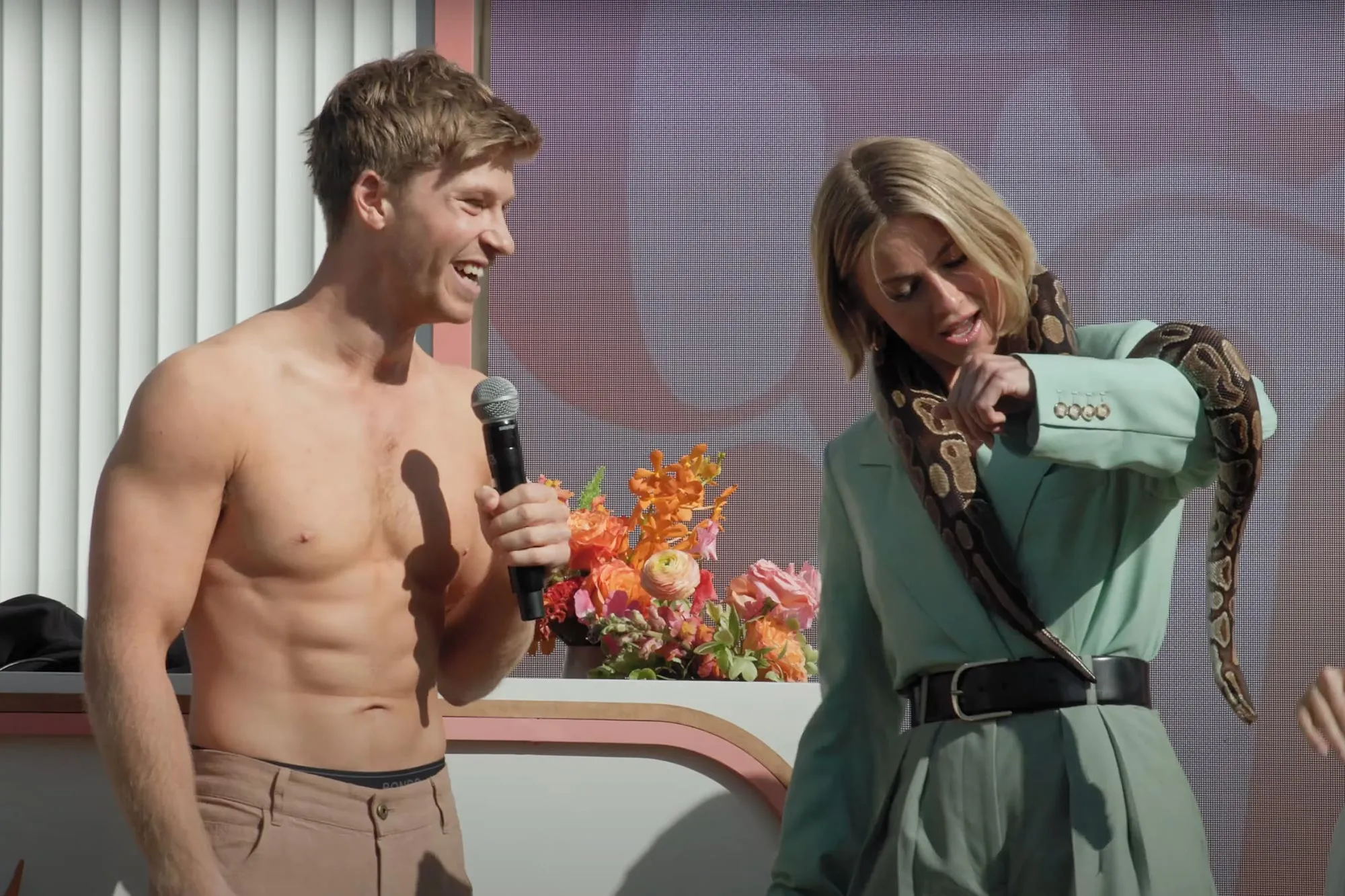 Robert Irwin Shows Off His Toned Abs in DWTS Reveal