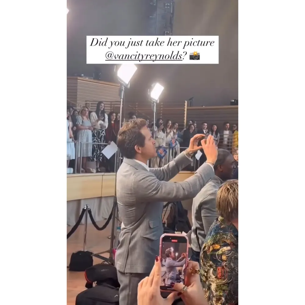 Ryan Reynolds Proudly Snaps Photos of Blake Lively at Red Carpet Event