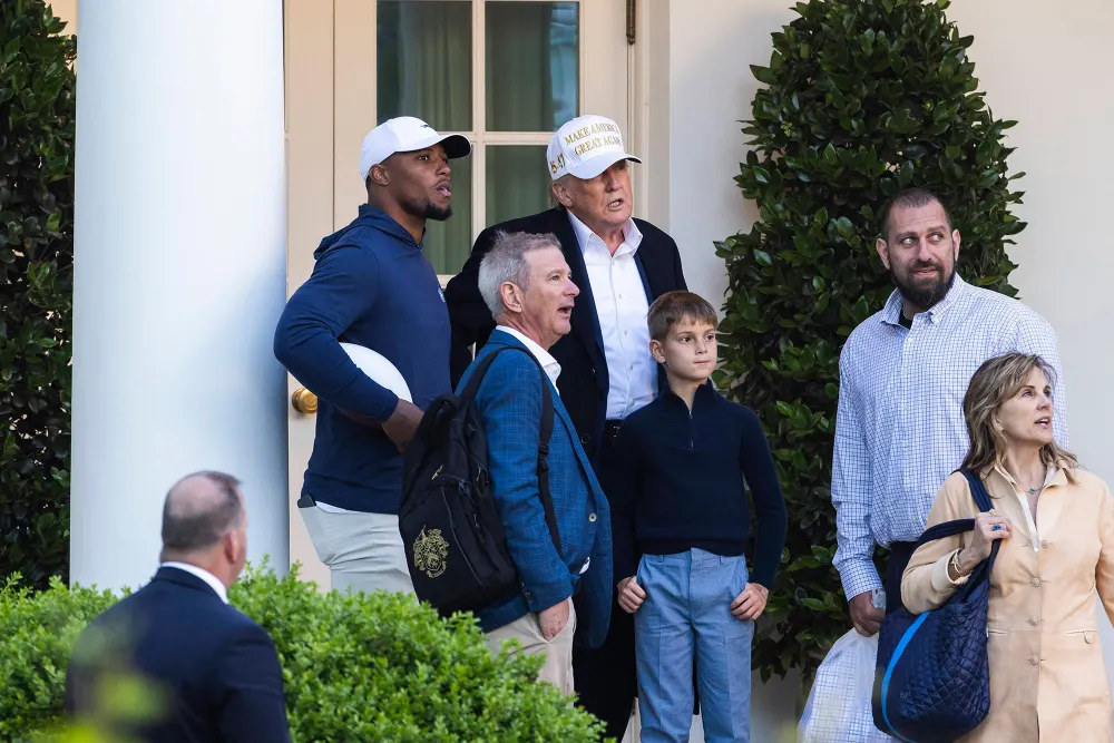 Saquon Barkley Reacts to Backlash Over Trump Pic