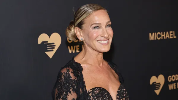 NEW YORK, NEW YORK - OCTOBER 21: Sarah Jessica Parker attends the God's Love We Deliver Golden Heart Awards at Cathedral of St. John the Divine on October 21, 2024 in New York City. (Photo by Jamie McCarthy/WireImage)