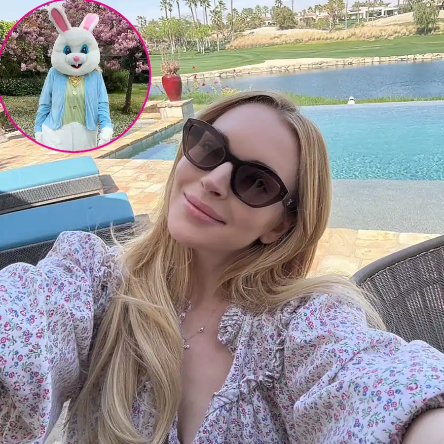 Lindsay Lohan, Rebel Wilson and More Stars Celebrating Easter 2025: See Festive Photos