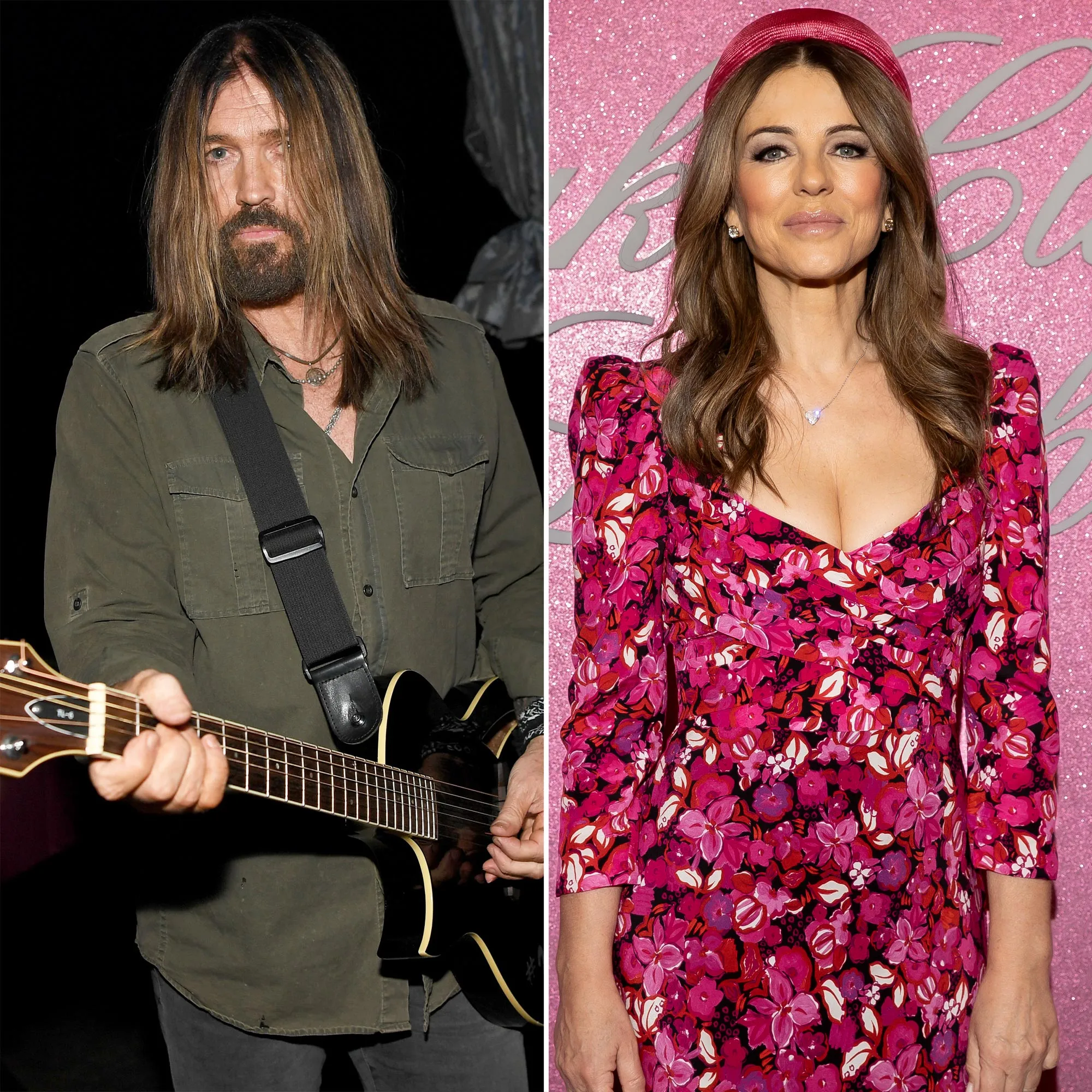 So Many Stars Were Surprised by Elizabeth Hurley and Billy Ray Cyrus New Romance Just Like Us