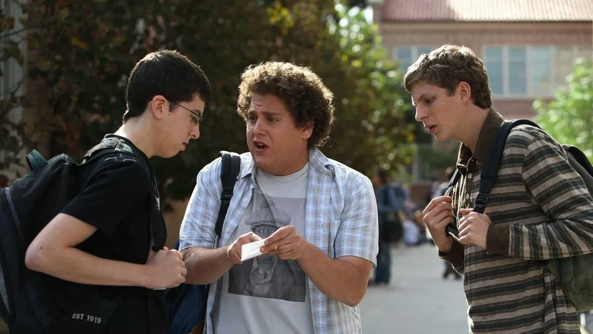 The cast of Superbad.