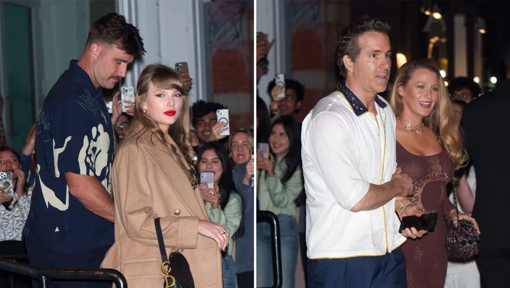 Taylor Swift Travis Kelce Blake Lively and Ryan Reynolds Friendship Timeline Through the Years