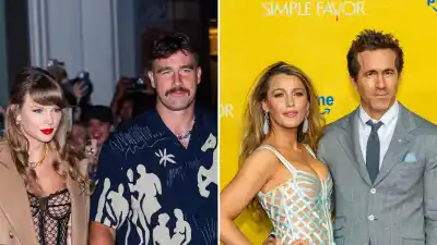 Taylor Swift Travis Kelce Blake Lively and Ryan Reynolds Friendship Timeline Through the Years
