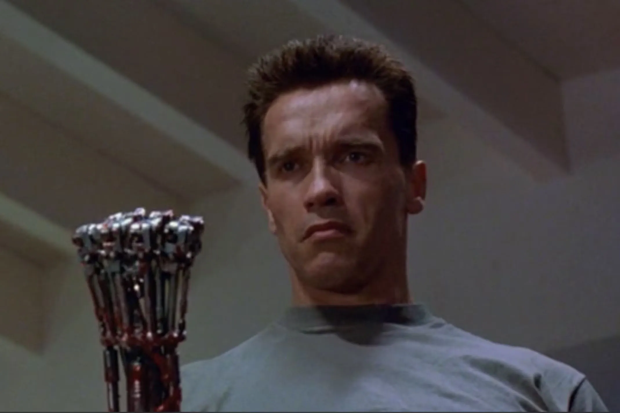 Arnold Schwarzenegger in 'Terminator 2: Judgment Day.'