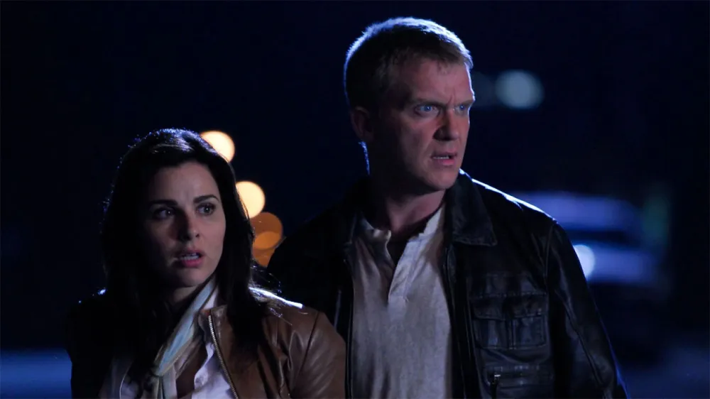 Sarah and Johnny in a scene from The Dead Zone.