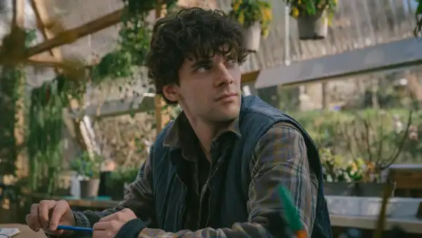 Álvaro Rico strikes a contemplative pose in The Gardener.