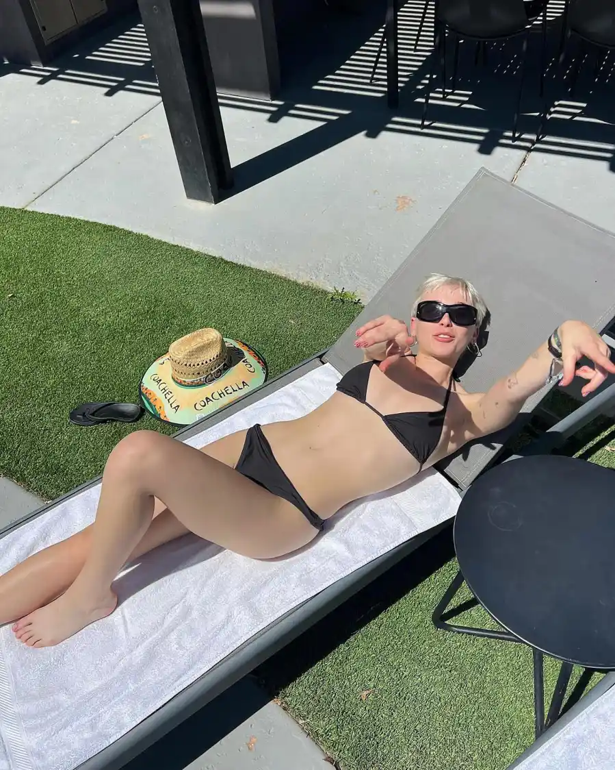 The Hottest Celeb Bikini Moments of 2025 Elizabeth Hurley Brooks Nader More Emma Chamberlain 826