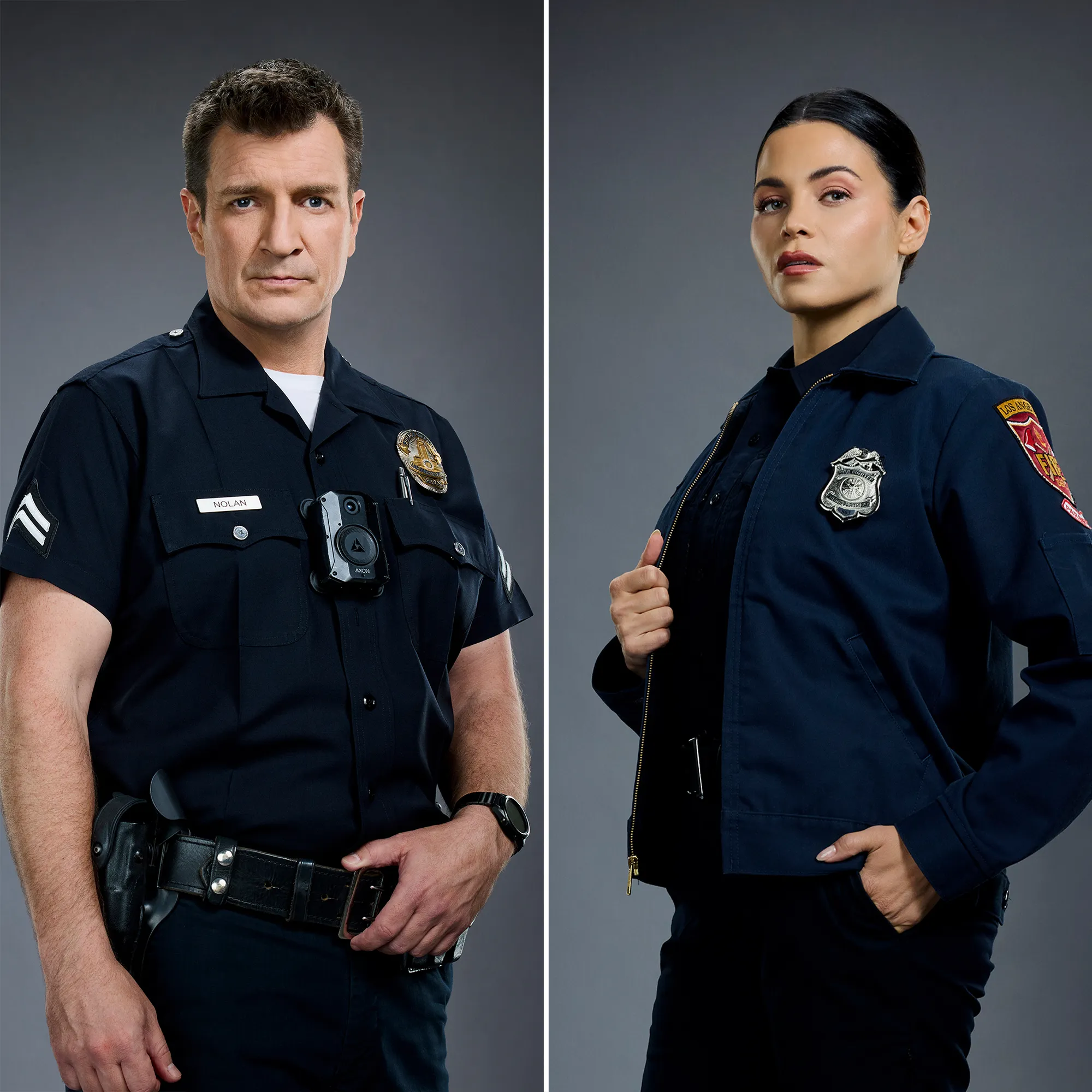 The Rookie Preview Nolan and Bailey s Adoption Is in Jeopardy After He Gets Trolled on L A Billboard