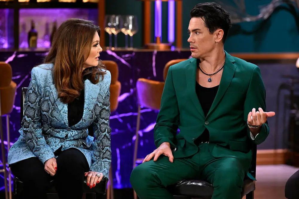 Tom Sandoval Lisa Vanderpump Reveals Who She Still Does And Does Not Speak to After VPR Cast Overhaul