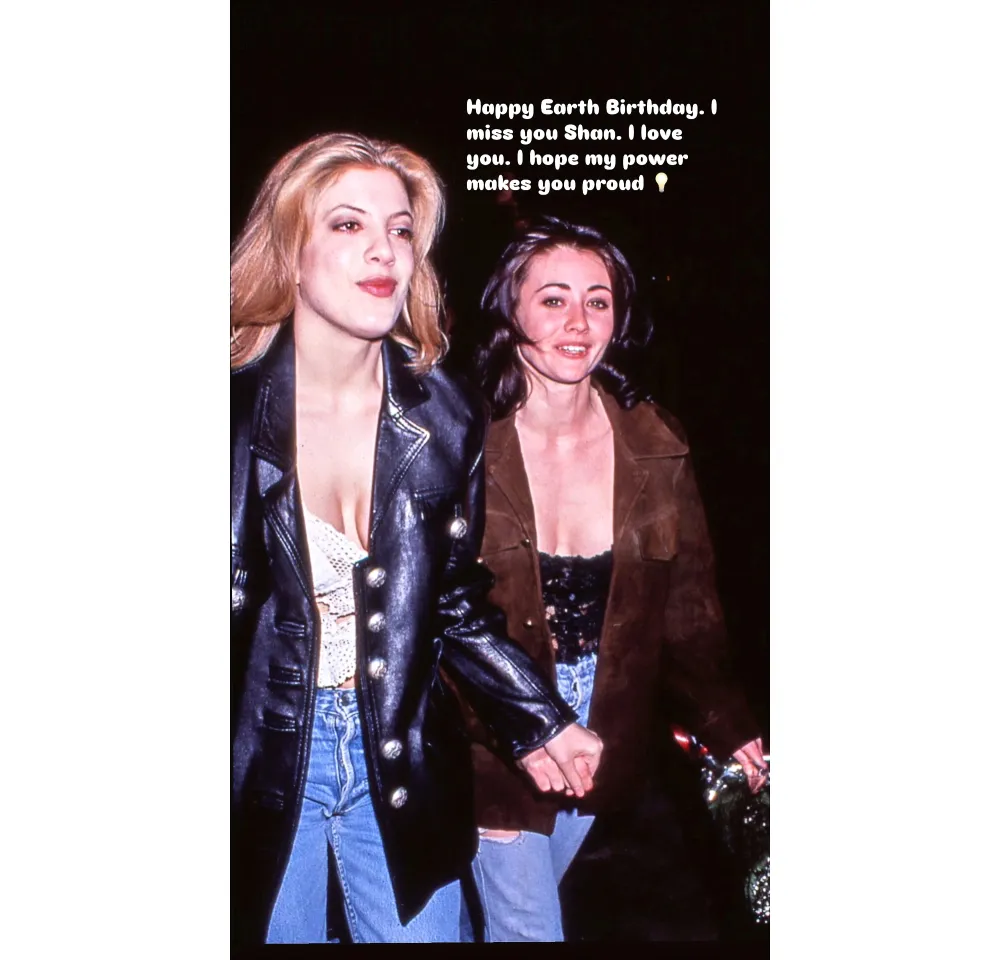 Tori Spelling Marks Late Shannen Doherty's 'Earth Birthday': 'I Miss You'