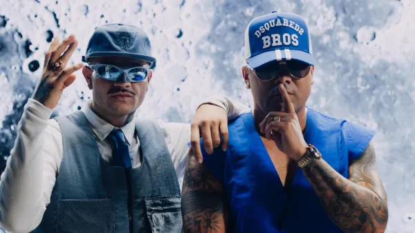 Kapo y Wisin, en el lanzamiento de su canción 'Luna'