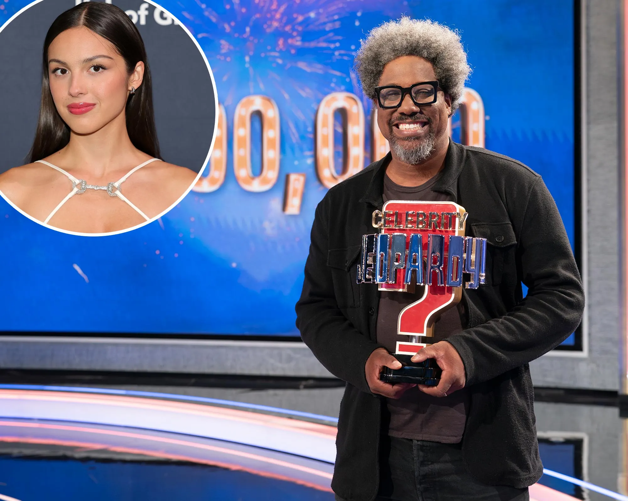 W Kamau Bells Daughter 10 Helped Him Prepare for Celebrity Jeopardy With Olivia Rodrigo Clues