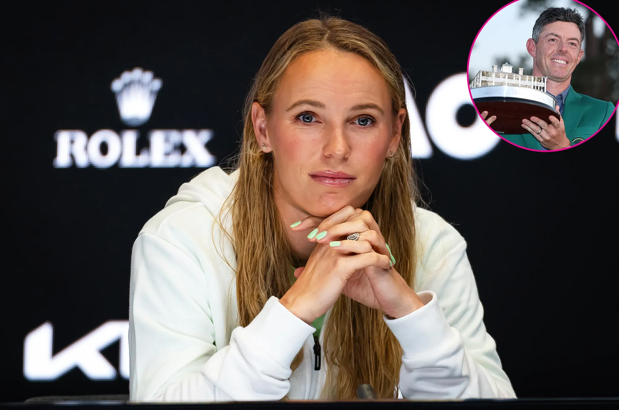 Where Caroline Wozniacki Stands With Ex Fiance Rory McIlroy After Attending the Masters