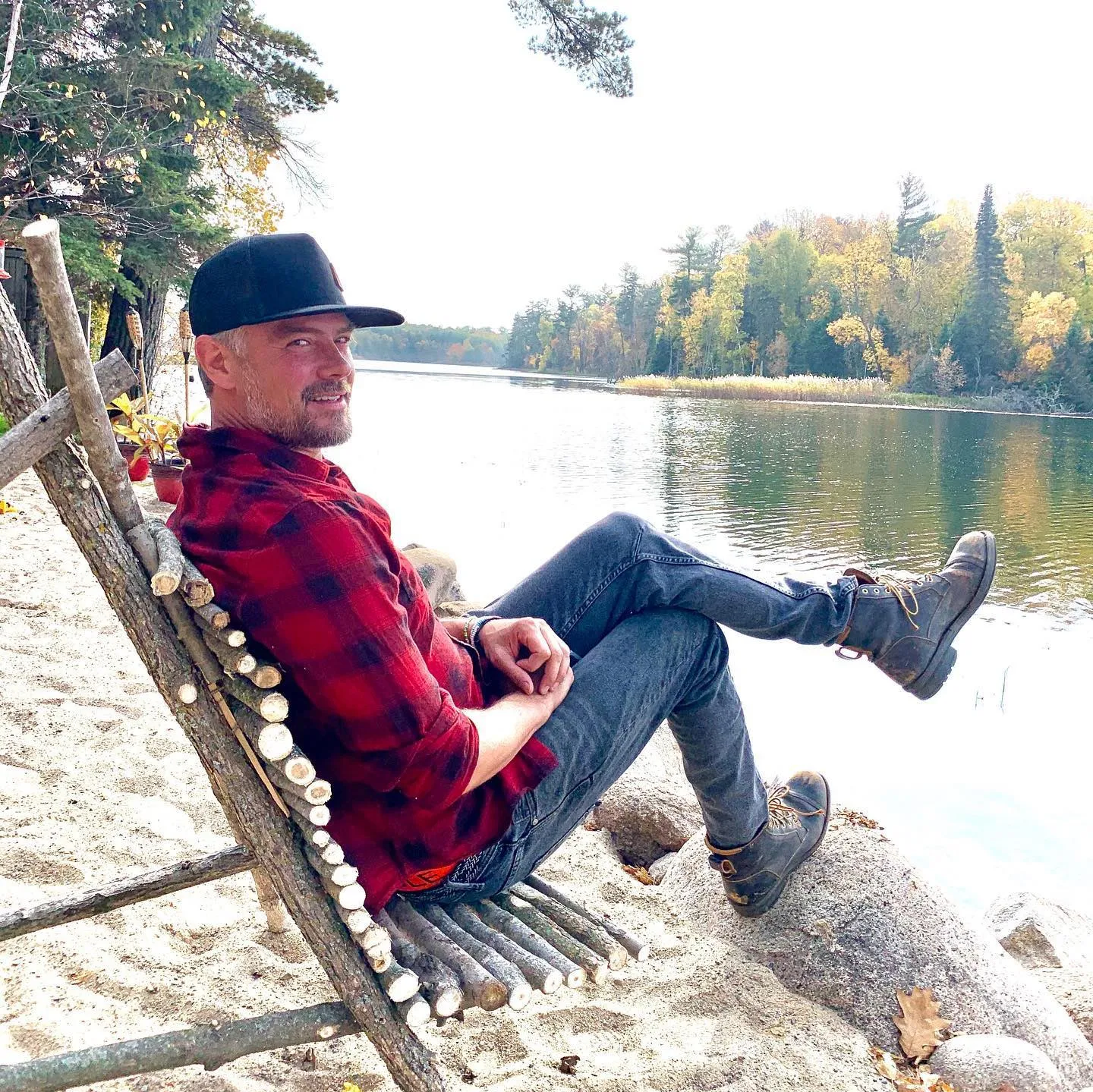 Why Josh Duhamel Built Cabin for Family Deep in the Woods in Minnesota