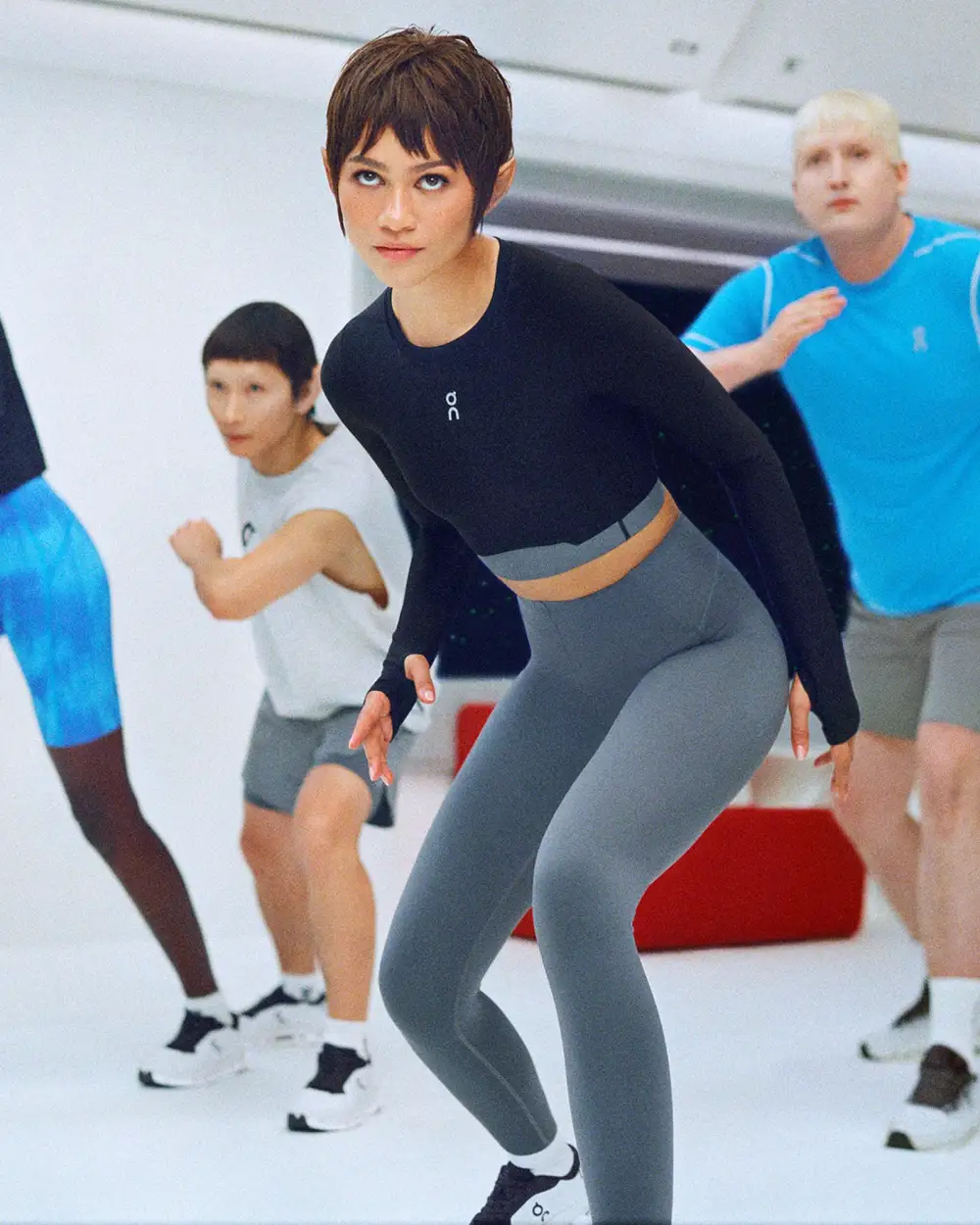 Zendaya Looks Effortlessly Chic With Pixie Cut in New On Ad