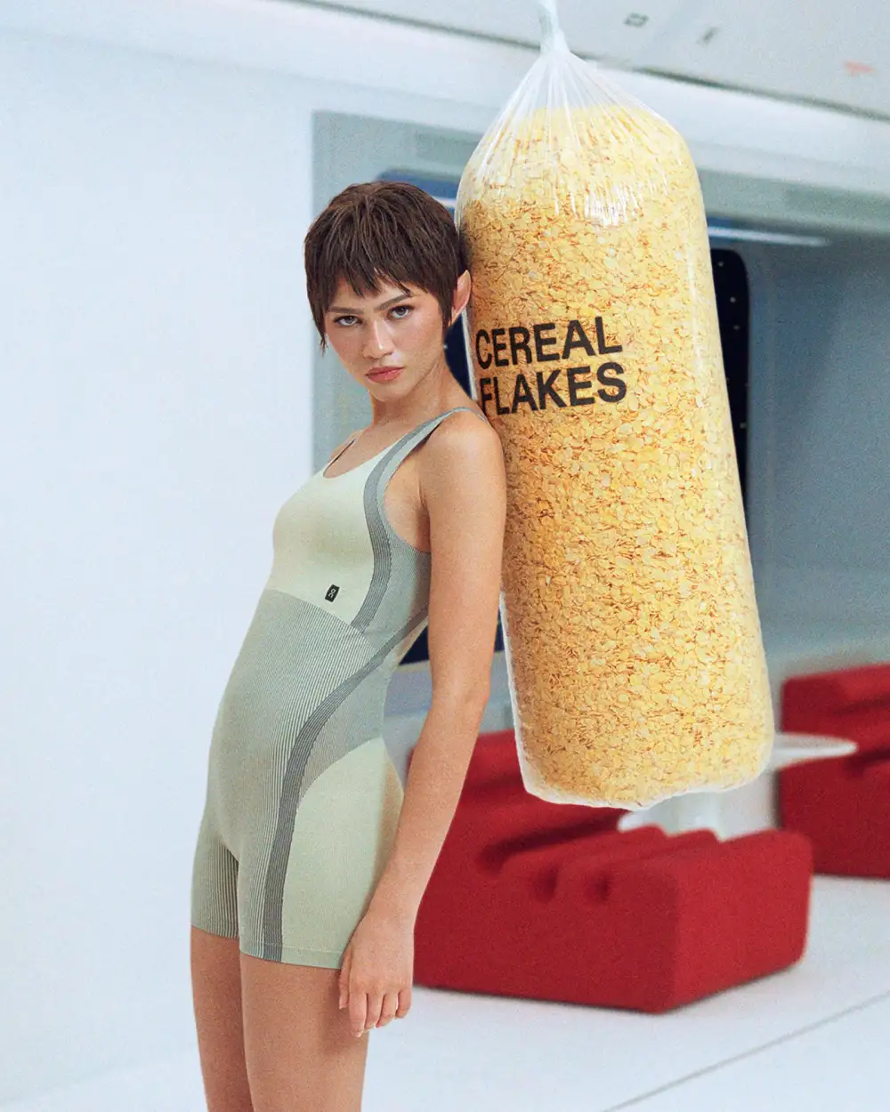 Zendaya Looks Effortlessly Chic With Pixie Cut in New On Ad