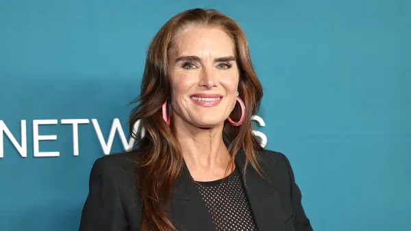Brooke Shields Shows Off Her Figure in Bra and Shorts on Red Carpet