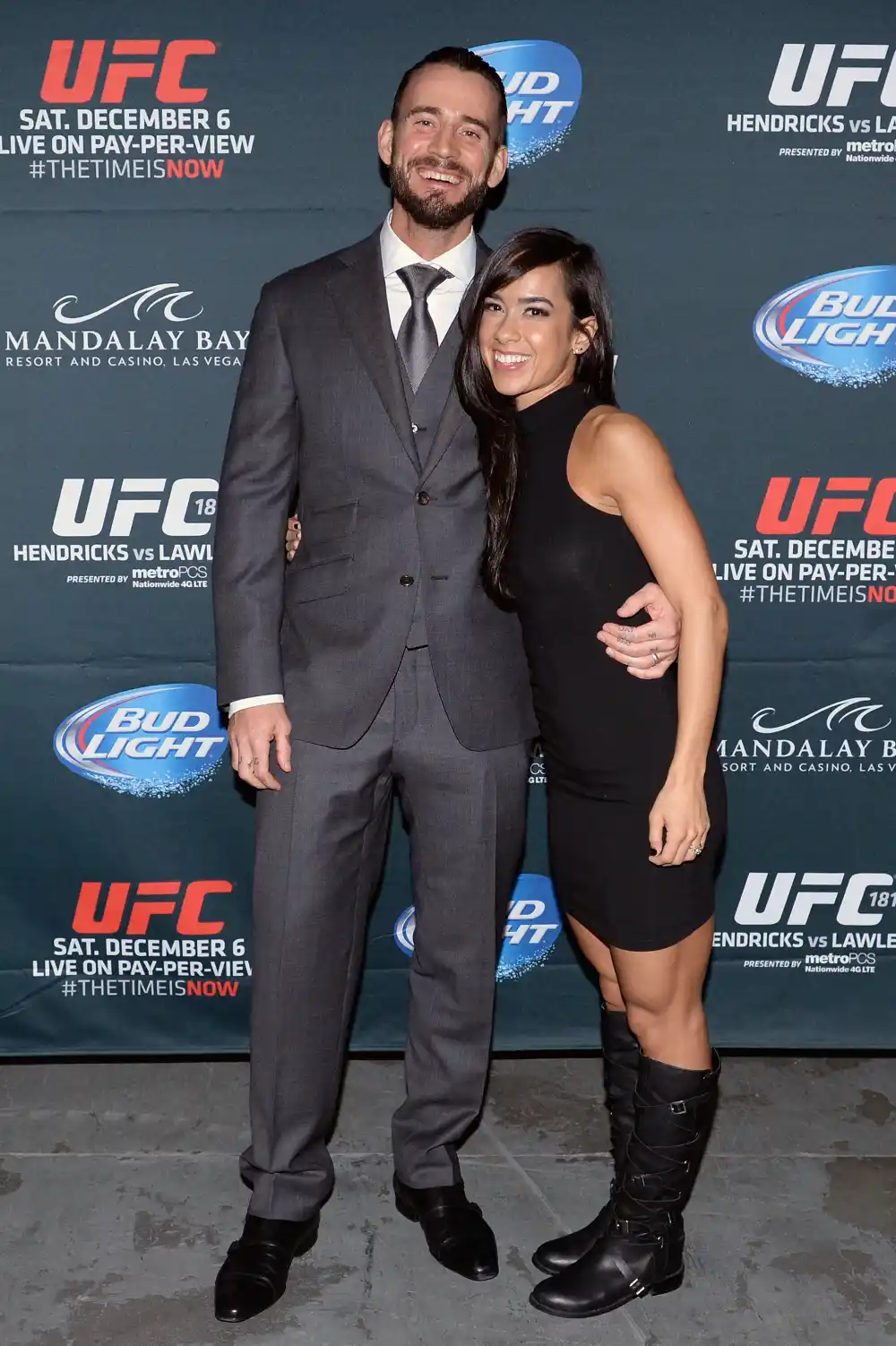 CM Punk and AJ Lee