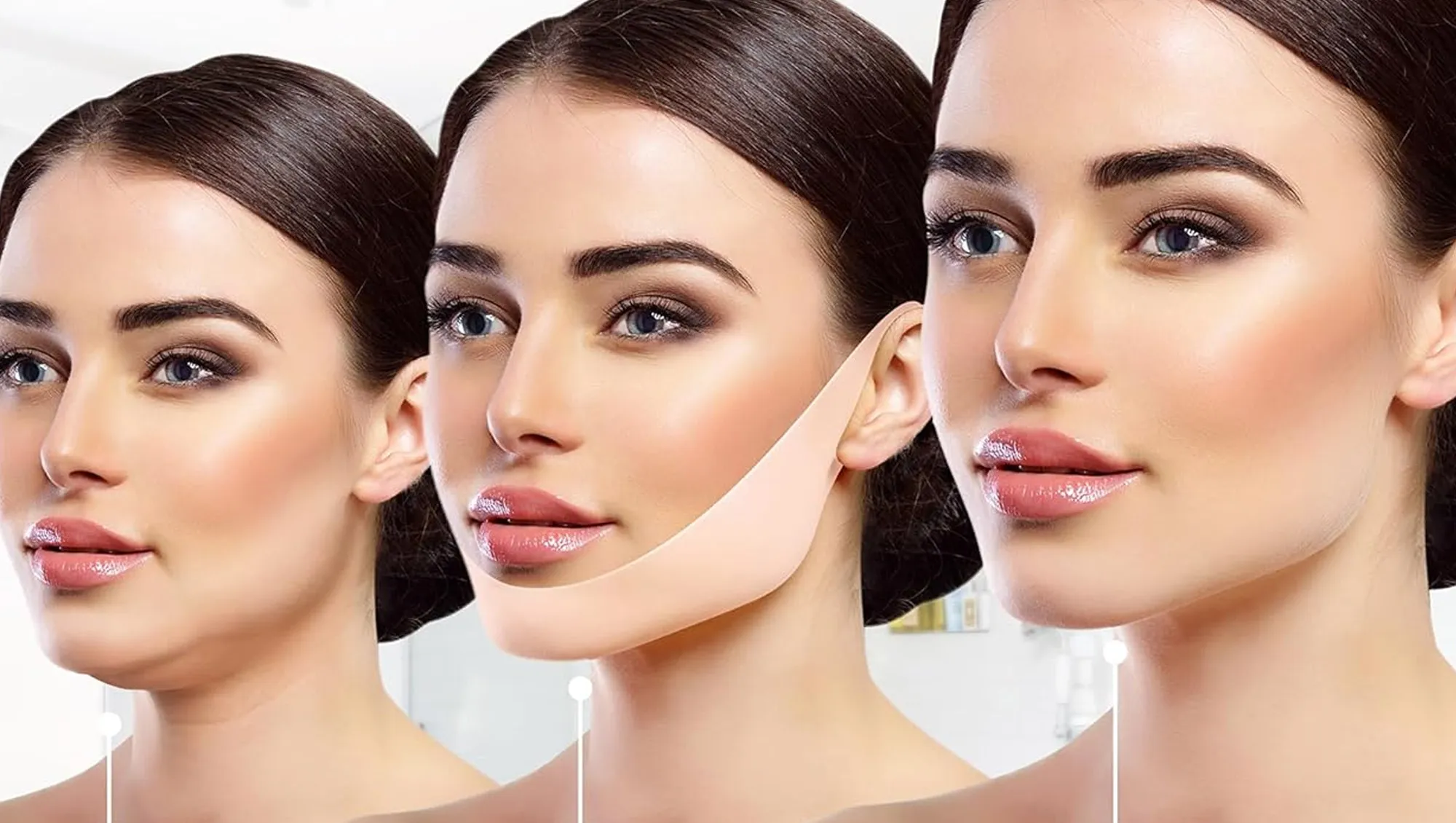 Stylia V-Line Lifting Jawline Shaper Collagen Face Mask