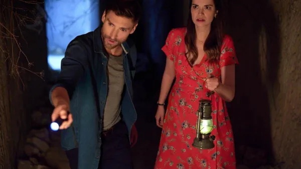 Andrew Walker and Margaret Clunie in 'For Love & Honey.'