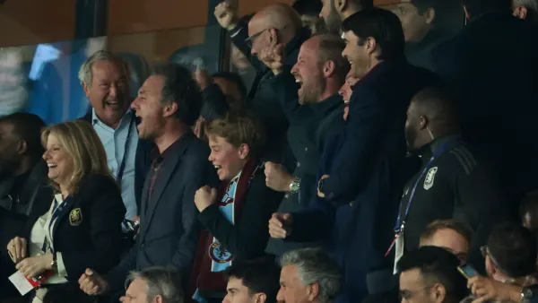 Prince William and Prince George Enjoy Rare Father-Son Soccer Trip