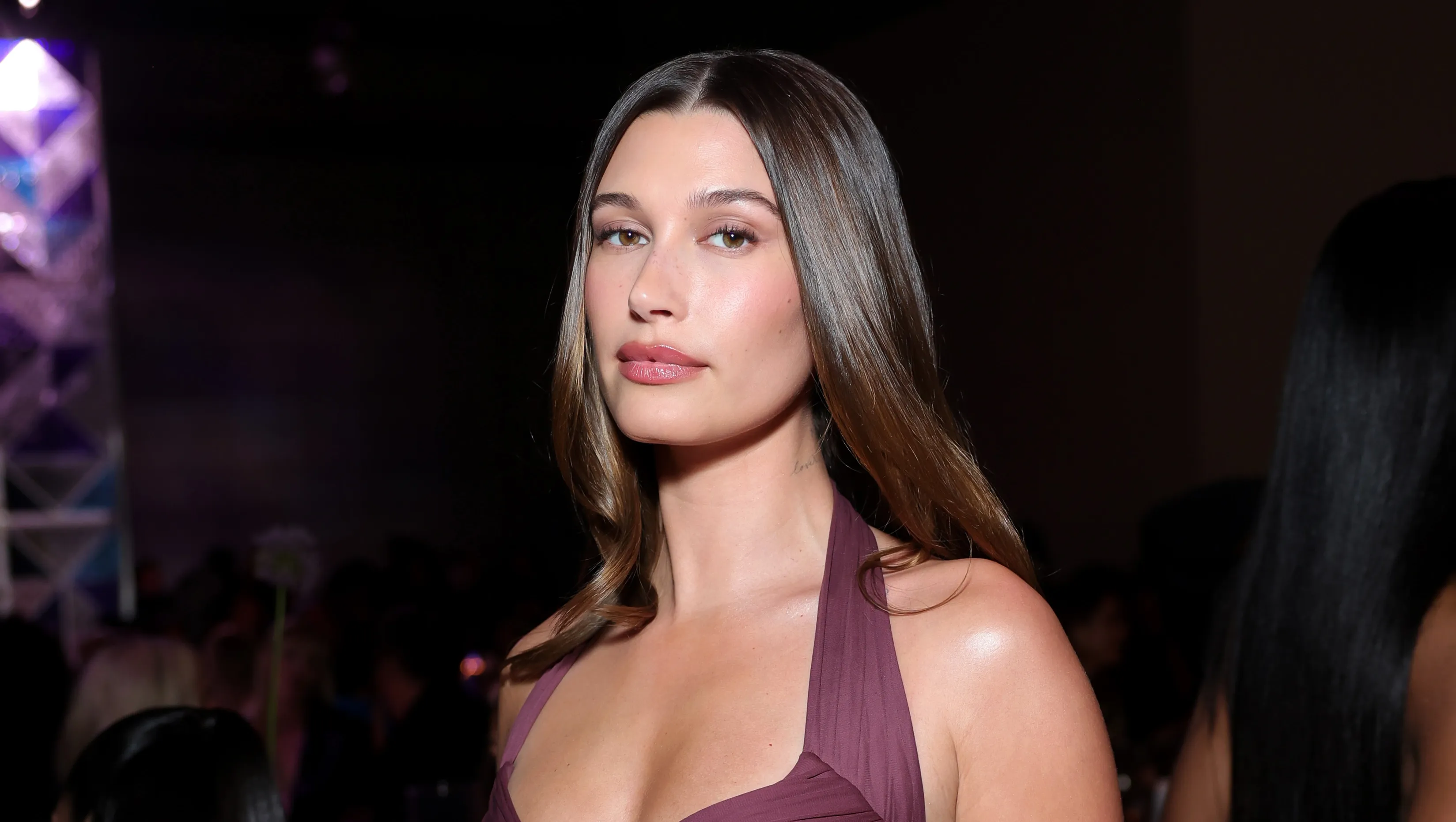 LOS ANGELES, CALIFORNIA - APRIL 08: Hailey Bieber attends the Fashion Trust U.S. Awards 2025 in Partnership with Google Shopping on April 08, 2025 in Los Angeles, California. (Photo by Stefanie Keenan/Getty Images for Fashion Trust U.S.)