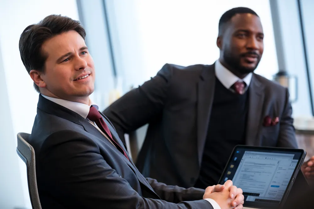 Jason Ritter Teases That Chances of Wife Melanie Lynskey Making a Matlock Cameo Are Pretty Good