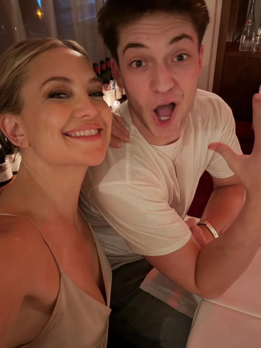Kate Hudson and Ryder Robinson