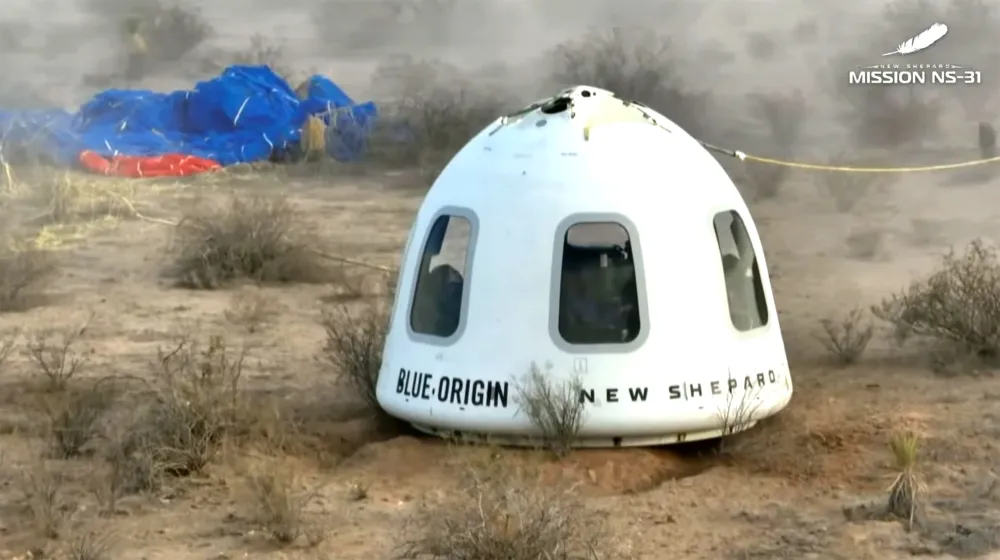 Katy Perry Fulfills Dream of Going to Space During All-Women Flight