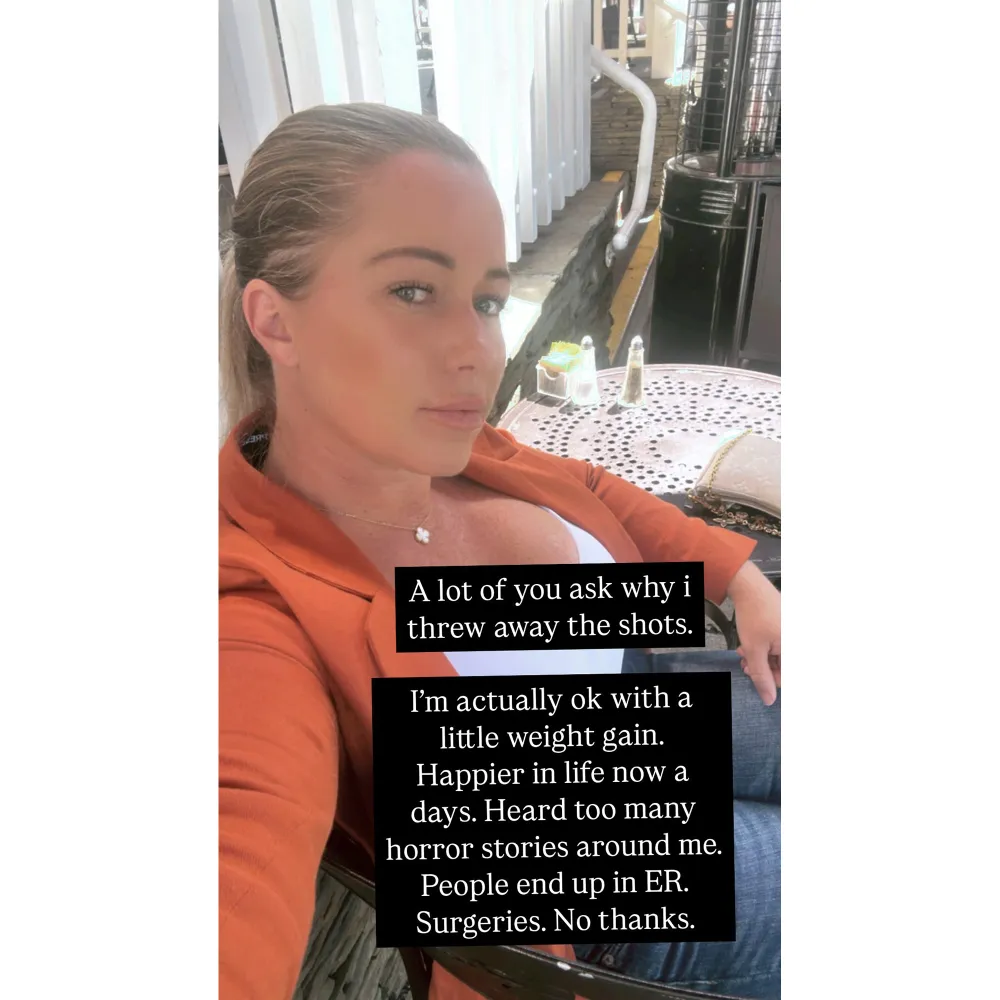 Kendra Wilkinson Explains Why She Threw Away Her Weight Loss Drugs