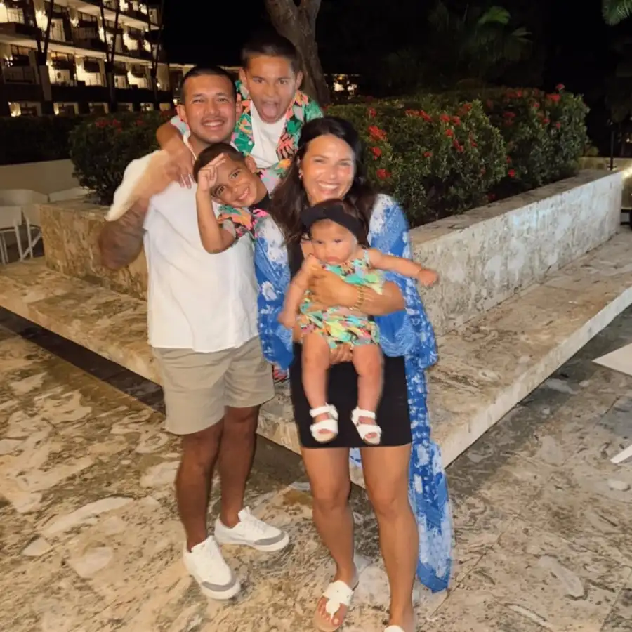 Javi Marroquin and Lauren Comeau