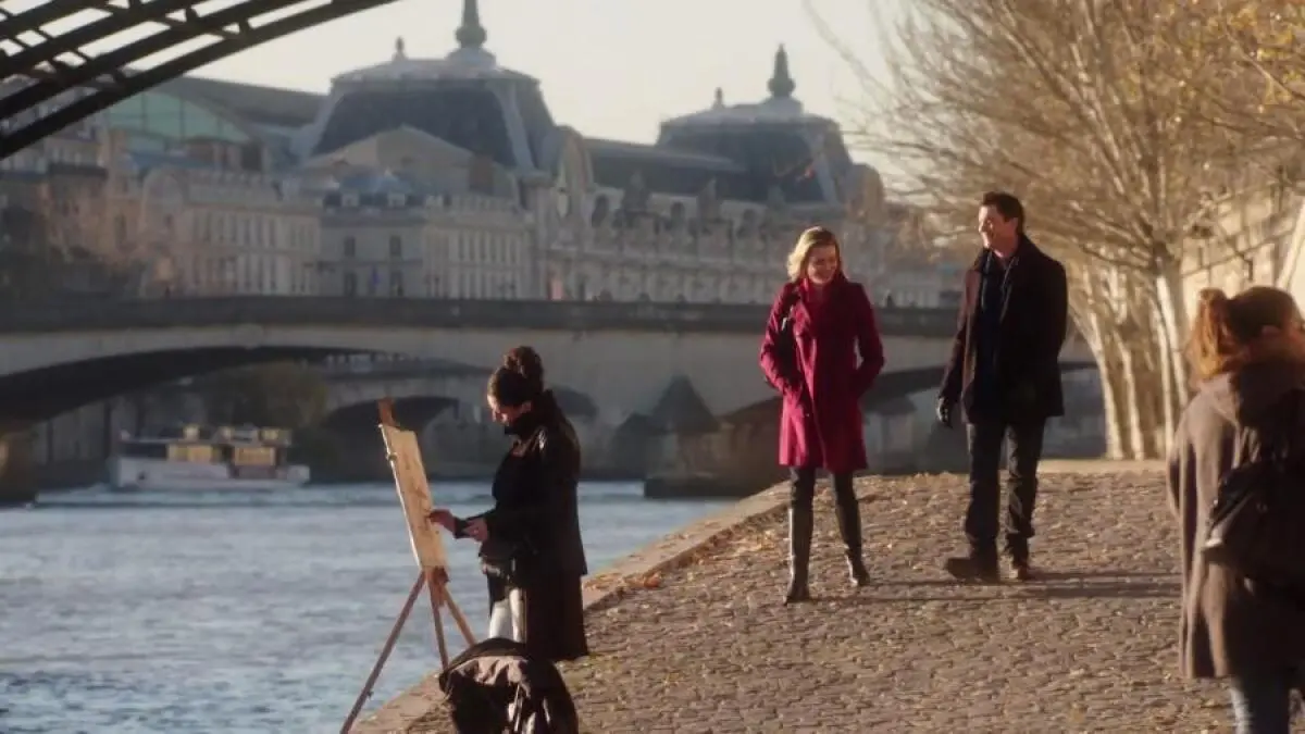 Rebecca Romijn and Jerry O'Connell in 'Love Locks'