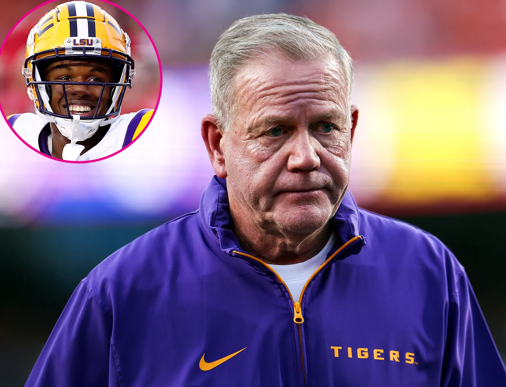 LSU Coach Brian Kelly Mourns Bright Star Kyren Lacy He Had an Incredible Personality