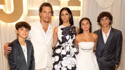 Matthew McConaughey and Wife Camila Alves Step Out for Rare Red Carpet With All 3 Kids