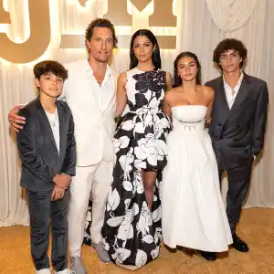 Matthew McConaughey and Wife Camila Alves Step Out for Rare Red Carpet With All 3 Kids