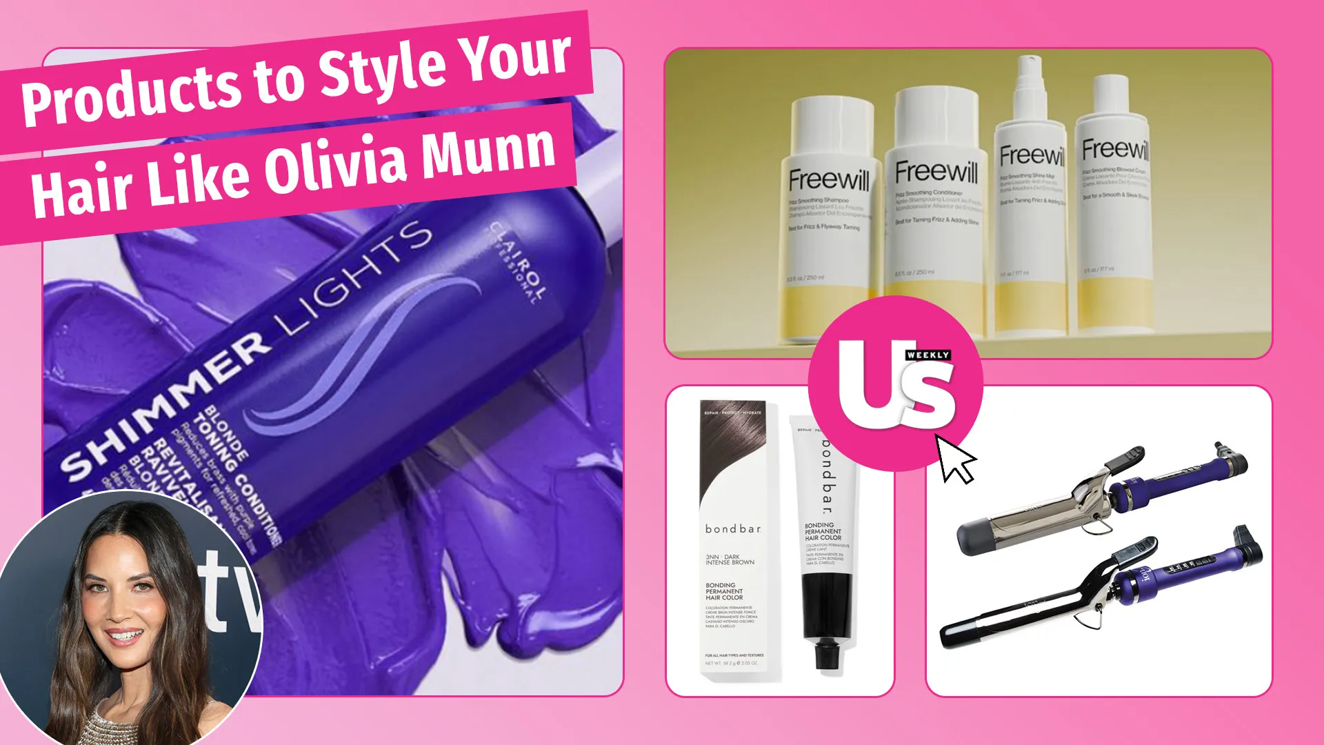 Products that'll help you get Olivia Munn's hair