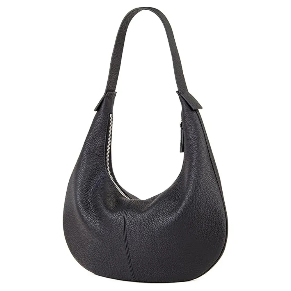 Donnain Leather Crescent Hobo Bag Amazon
