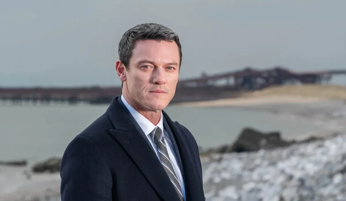 A man looks at he camera in The Pembrokeshire Murders.