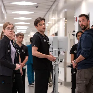 Patrick Ball Finds The Pitt Fans Shipping Mel and Langdon Really Strange