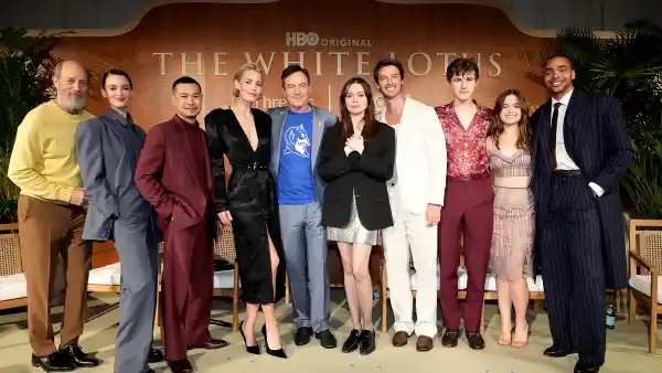 The White Lotus Cast Step Out in Style at Season 3 Finale Event