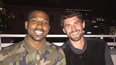 Tristan Thompson Comforts Fellow NBA Star Kevin Love After His Dad Stan Love Death