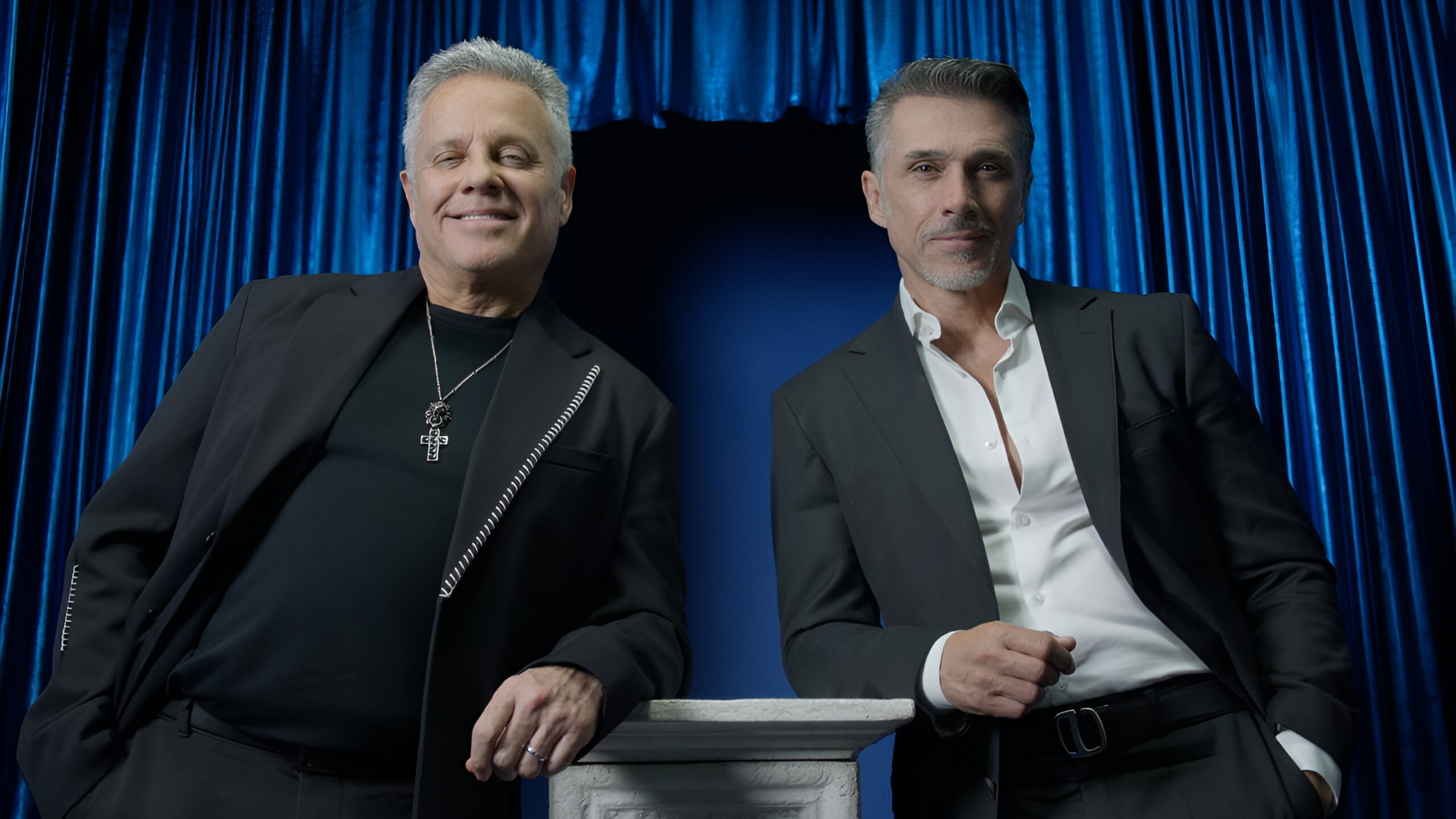 Alexis Ayala y Sergio Mayer