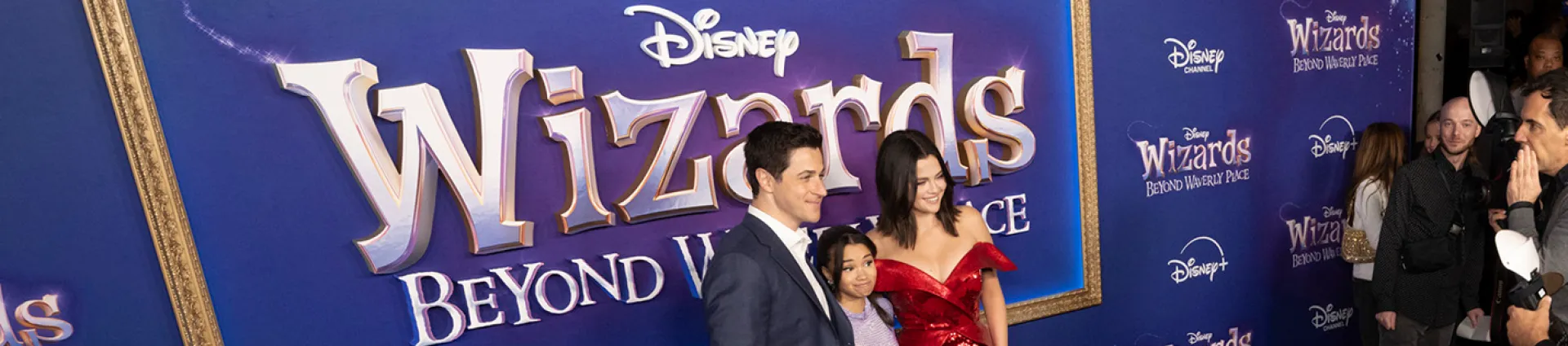 David Henrie, Janice Leann Brown, Selena Gomez for Disney+ Wizards Beyond Waverly Place